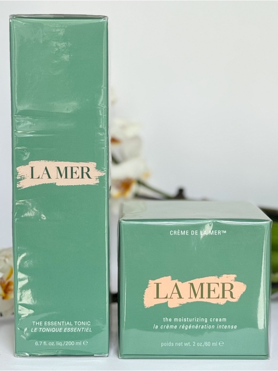 La Mer Other - La Mer Moisturizing Cream 2oz + Essential Tonic 200ml Set NEW Sealed